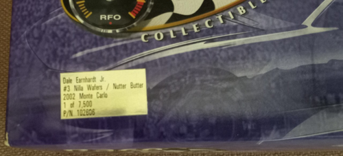 2002 Dale Earnhardt Jr. Color Chrome Nilla Wafers / Nutter Butter Action 1:24 - Picture 18 of 19