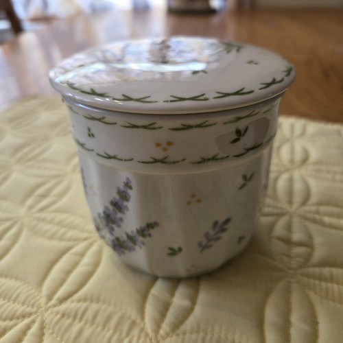 Porcelain Tea Mug With Infuser And Lid. - Picture 10 of 10