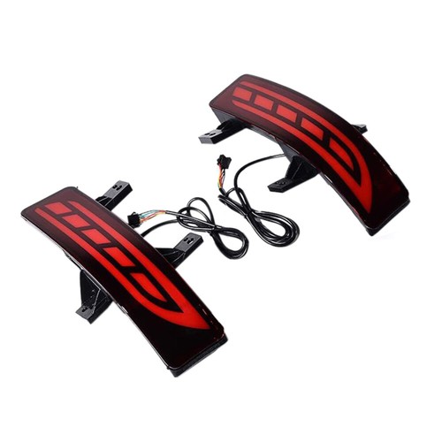 Red LED Rear Bumper Reflector Fog Light Turn Signal For 2020-2022 Honda CRV CR-V - Picture 7 of 15