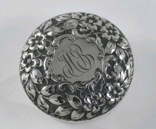 Gorham Art Nouveau Plata de Ley Pedido Especial Pastillero Baratija Caja - Imagen 6 de 9