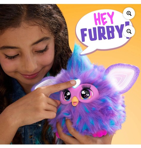 Hasbro Furby Purple Interactive Plush Toy - Picture 5 of 6