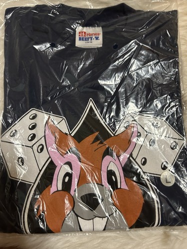 1997 Frank Kozik Lil Sarcopty Graphic Poster Pop T-shirt Large 14/16 Hanes - Picture 4 of 6