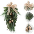 Christmas Wreath Holiday Decoration Elegant Holiday Decor Festive Atmosphere