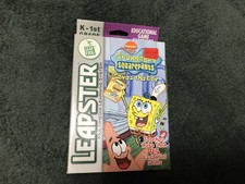 Brands New Leap Frog LEAPSTER Game  SPONGEBOB SQUAREPANTS SAVES THE DAY LEAPFROG