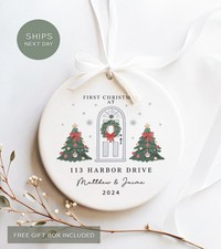 New Home Ornament Personalized - Our New Home Ornament 2025 - New House Decor