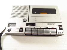 Vintage Sony TC-150 Cassette-Corder Portable Tape Recorder, Made in Japan, As Is