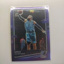 2020-21 Panini Donruss Optic - [Base] - Purple Prizm #128 - Jonas Valanciunas