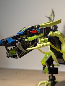 Lego Ninjago Attack Of The Morro Dragon Dragon Only Near Complete (70736)