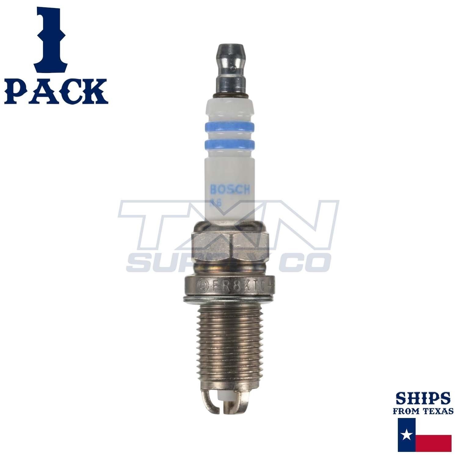 1 Pack Bosch 79003 FR8KTC Copper with Nickel Spark Plug
