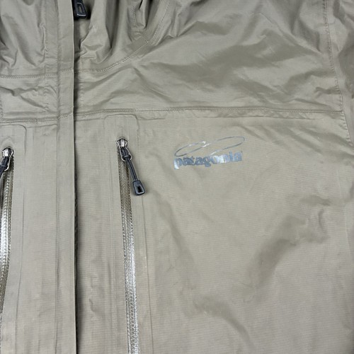 Patagonia Minimalist Wading Jacket Mens XL Brown Fly Fishing Rain Wind Hoody - Picture 4 of 19
