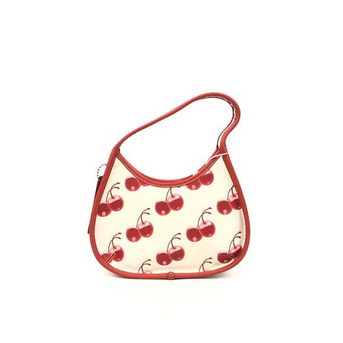 Coach Ergo Bag In Coachtopia Leather With Cherry Print Multicolor - Picture 2 of 10
