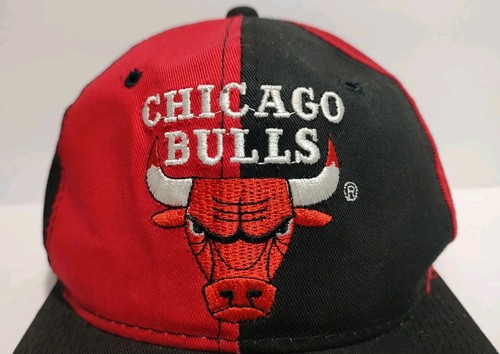 Vintage Chicago Bulls NBA Basketball Snapback Mütze Cap Pin Wheel G Cap - Bild 2 von 7
