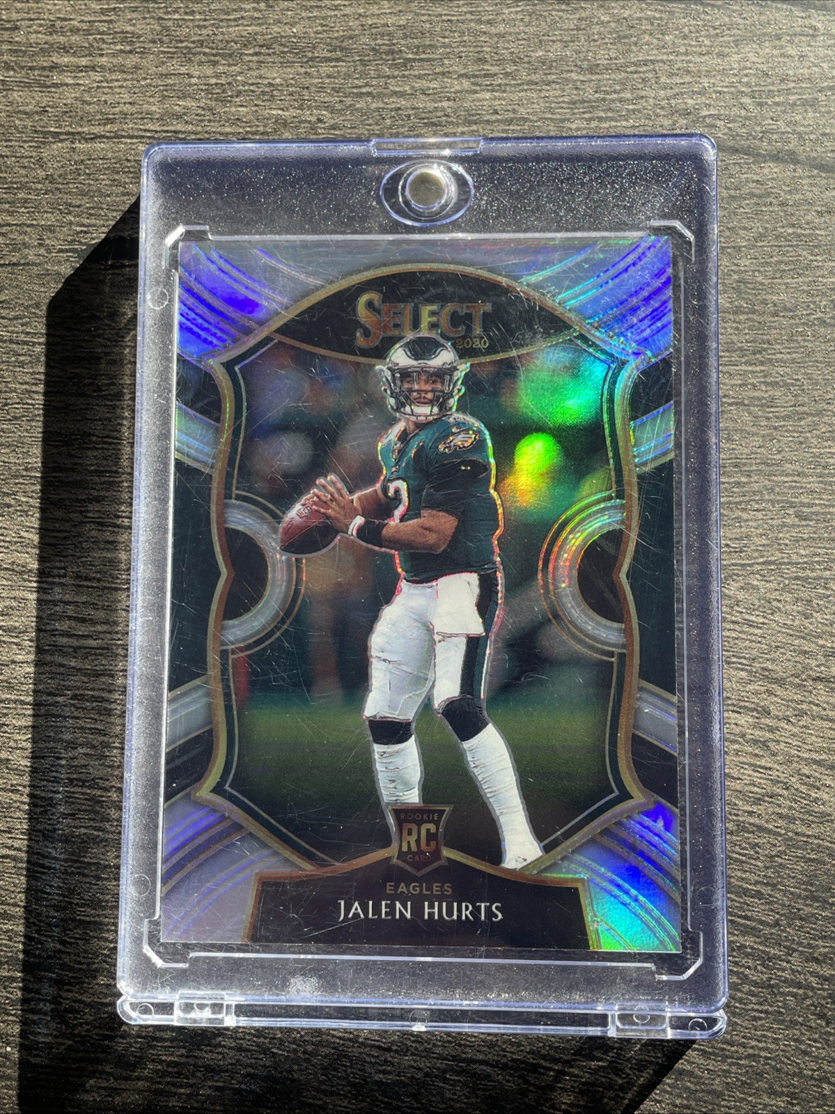 2020 Panini Select - Concourse Jalen Hurts #50 Silver Prizm (RC)