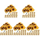 5 PCS Blumendekorationen Für Party Haushaltsdekoration Kränze Die Haustür