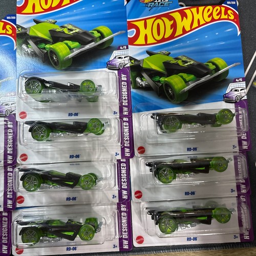 Hot Wheels Mainline Acceleracers Drone Army Expansion Bundle: RD-06 x10 BLACK - Picture 2 of 3
