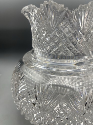 Amerikanischer Brillantschliff Glas ABP Krug Krug 6,75" - Bild 2 von 8