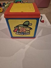Jack in the Box Vintage 1976 Mattel Mother Goose Nursery Rhymes Works Well