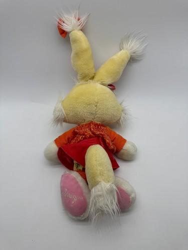 Diddl Plüsch Mimihopps Hase Orange Rot Kleid Rarität Sammler ca. 36cm - Bild 9 von 9
