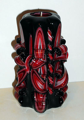 Unique handmade gift candle Hand Carved candles 5 inch/12cm Unique handmade gift candle Hand Carved candles 5 inch/12cm