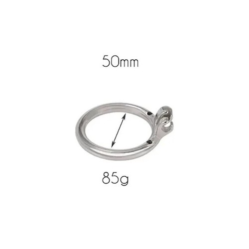 Stainless Steel Chastity Cage Long Mesh Smooth Control Anti Peni Rings Binding - Picture 26 of 26