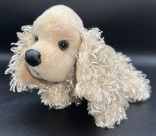 Ganz Webkinz American Cocker Spaniel Beanbag 9" Plush Beige Dog HM202 No Code