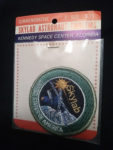 Parche Skylab Mission 3" NASA emblemas conmemorativos de astronauta Kennedy FL EE. UU. TWA - Imagen 7 de 10