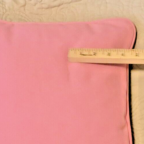 The Pottery Barn Kids 13x13 Pink and Green Turtle Decorative Throw Pillow - Picture 6 of 7