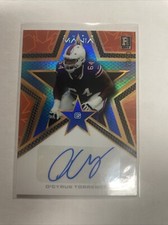 2023 WildCard Auto Autograph Mania O'Cyrus Torrence Orange Auto Autograph #29/50