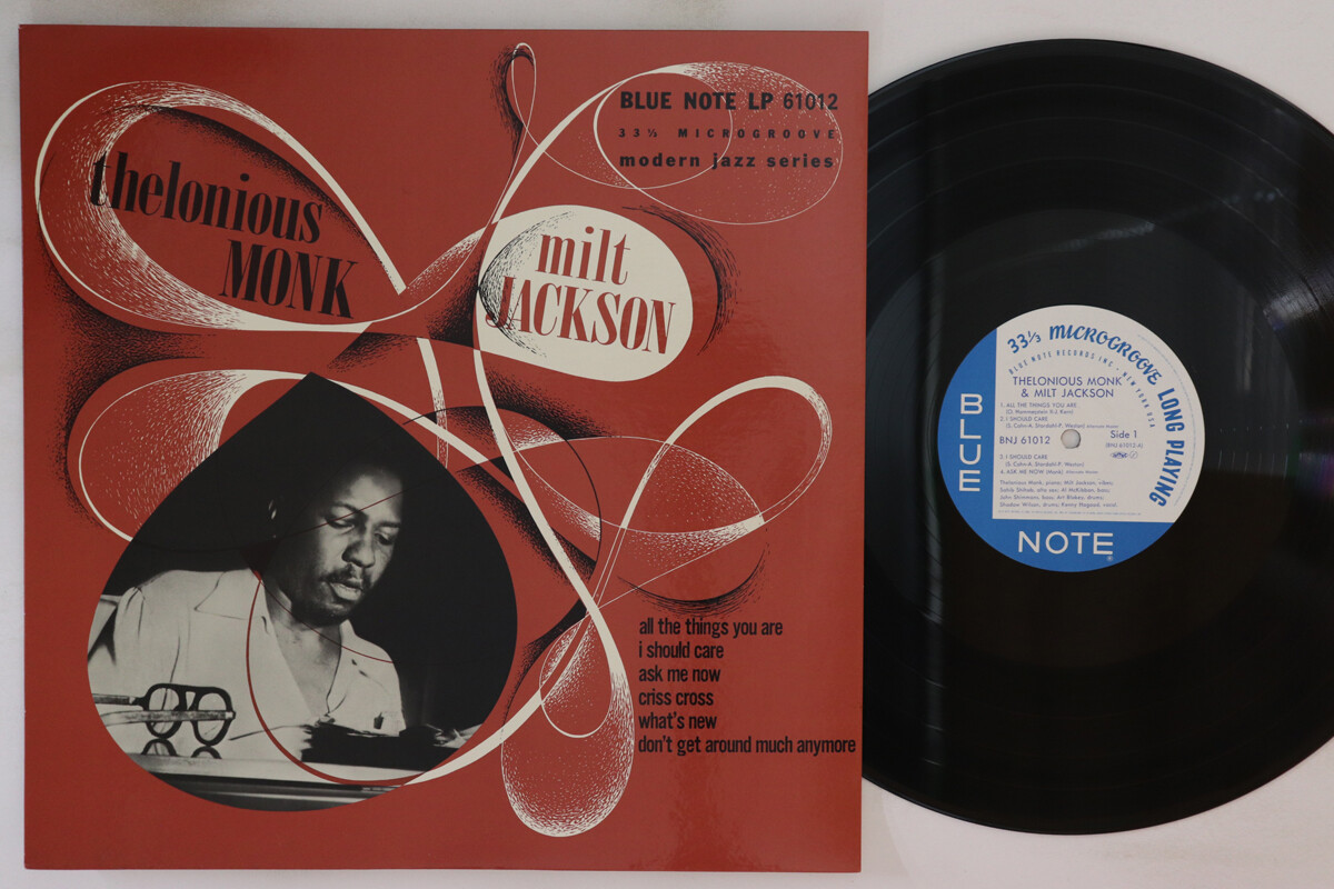 Thelonious Monk & Milt Jackson, 1985 Blue Note BNJ-61012 Japan Vinyl + OBI Thelonious Monk & Milt Jackson, 1985 Blue Note BNJ-61012 Japan Vinyl + OBI