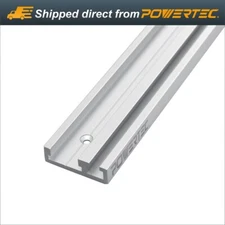 POWERTEC 32" Aluminum Combo T-Track Miter Track Dual Track Rail (71359)