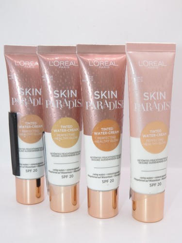 L,OREAL SKIN PARADISE TINTED WATER-CREAM GLOW FOUNDATION SPF 20 - CHOOSE SHADE - Picture 2 of 40