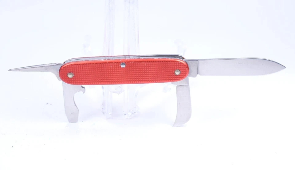 NAVAJA DE BOLSILLO PLEGABLE ANTIGUA RARA VICTORINOX PIONEER RANCHER ALOX 93mm ANTIGUA CRUZ Foto 2 de 4