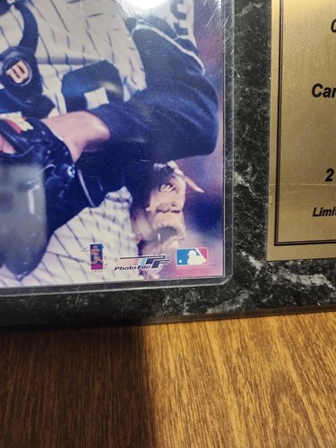 MARIANO RIVERA YANKEES 1999 WORLD SERIES MVP 8X10 Limited Edition Plaque Picture - Picture 2 of 3