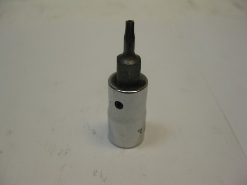 Snap-on tools 1/4" drive T8 Tamper Resistant Torx Bit Socket TTXR8 USA Nice! - Picture 5 of 8