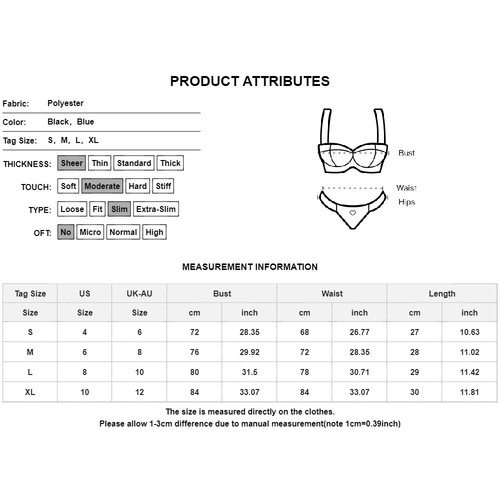 Sexy Ladies ️ Womens Lace Bra Thong Underwear Knickers Set Lingerie Nightwear - Picture 2 of 15