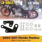 1.5" Rear Lowering Link Mounting Brackets Kit For Honda Shadow AERO Spirit VT750