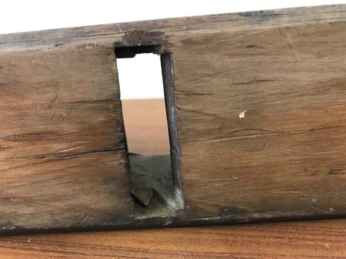 Vintage Antique W.Butcher Large 25" Wood Block Plane - Picture 10 of 12