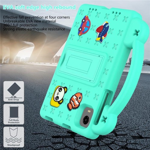 Tablet Case for Itel Vista Tab 10 Mini 8.0 in 2024 Kids Shockproof Handle Stand - Picture 7 of 28