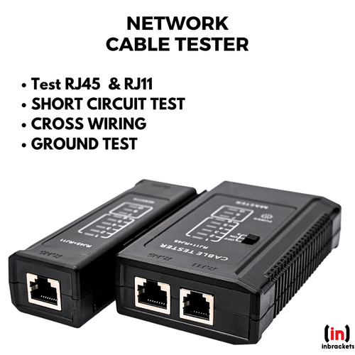 Network CABLE Tester RJ45 Ethernet Test Tool Cat5 Cat5e Cat6 Cat7 RJ11 RJ12 UK - Afbeelding 4 van 5