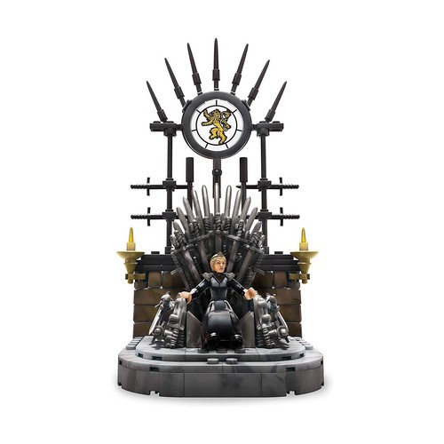 Mega Bloks Construx Black Series Game of Thrones- Iron Throne + Battle Wall NEW - Picture 8 of 12