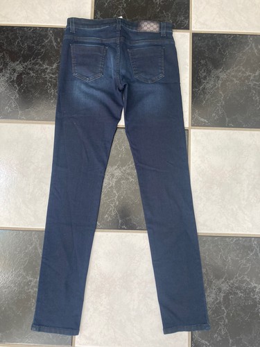 NWT 100% AUTH Gucci Kid Coated STN Washed Stretched Denim - Picture 2 of 6
