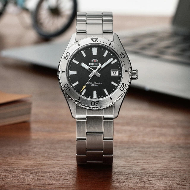 ORIENT Mako 自動巻きSAA02001B3 ブラック 日本製 FAA02001B | AA02001B | SAA02001B3 | MAKO Orient