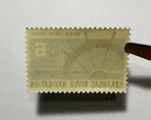 Rare -1968 Arkansas River Navigation 6 Cents Stamp Mint Never Hinged OG - 第 13/18 張圖片
