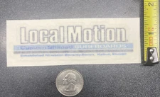 Local Motion Hawaii Surfing Large Vintage sticker/decal