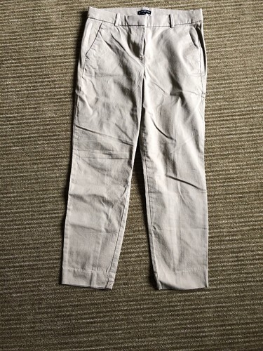 Neu J. Crew Mercantile dünne Cargohose für Damen Größe 6 P staubig khaki