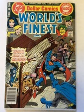 WORLD'S FINEST #252 Dollar Comic Superman Batman DC Comics 1978 VF-