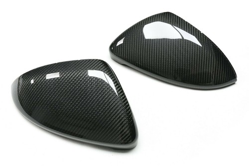 echt Carbon vollcarbon Spiegelkappen Spiegelgegehäuse für VW Golf 7 5G R GTD GTI - Bild 7 von 12