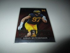 Aidan Hutchinson 2022 Panini Select Draft Picks En Fuego #EN-AH
