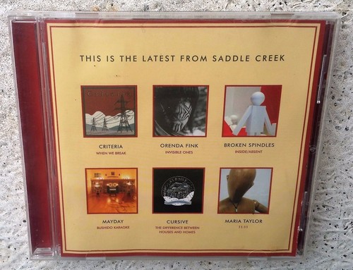 CD THIS IS THE LATEST FROM SADDLE CREEK (Various artists, 2005) plastic wrapped