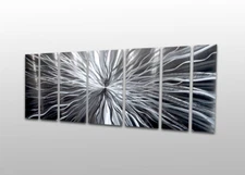 Abstract Metal Wall Art Modern Contemporary Design Sculpture Painting Home Decor